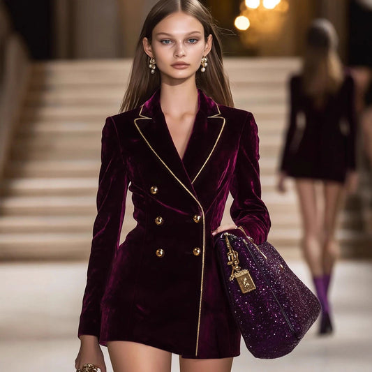 Robe veste - Double boutonnage