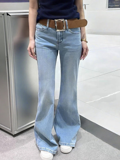 Jean skinny taille haute pour femme