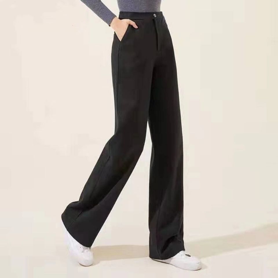 Pantalon Évasé Taille Haute