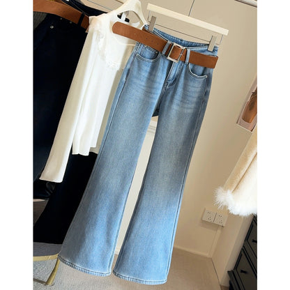 Jean skinny taille haute pour femme